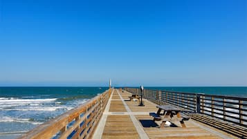 Accommodatie ligt op het strand