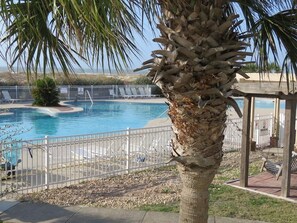 Indoor pool, outdoor pool