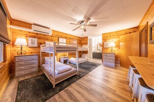 Clear Creek Lodge - King + Bunks Suite | Hypo-allergenic bedding, individually decorated, individually furnished