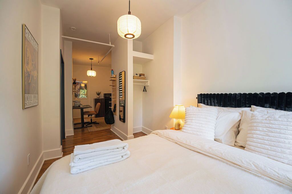 Individually furnished, blackout curtains, soundproofing