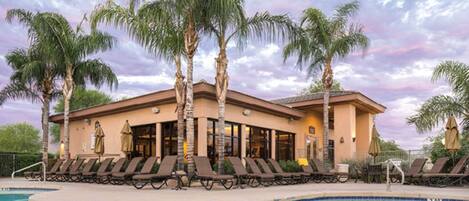 Außenpool, beheizter Pool