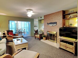 TV, DVD player - Jacksonville Beach Costa Verde 2319-102 | Prime Location, Resort Pool + Beach Ac (Jacksonville Beach)