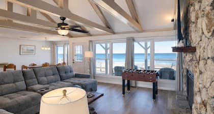 Ocean's Edge | Pet-Friendly Oceanfront Home with Direct Beach Access