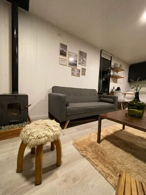 TV - Modern Nordic Cabin amazing lake and Ski Resort views, peacefull & quiet (San Carlos de Bariloche)
