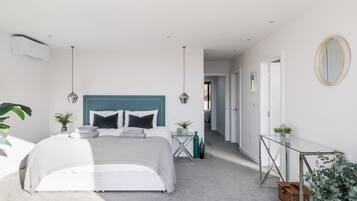 5 bedrooms, iron/ironing board, travel crib, free WiFi