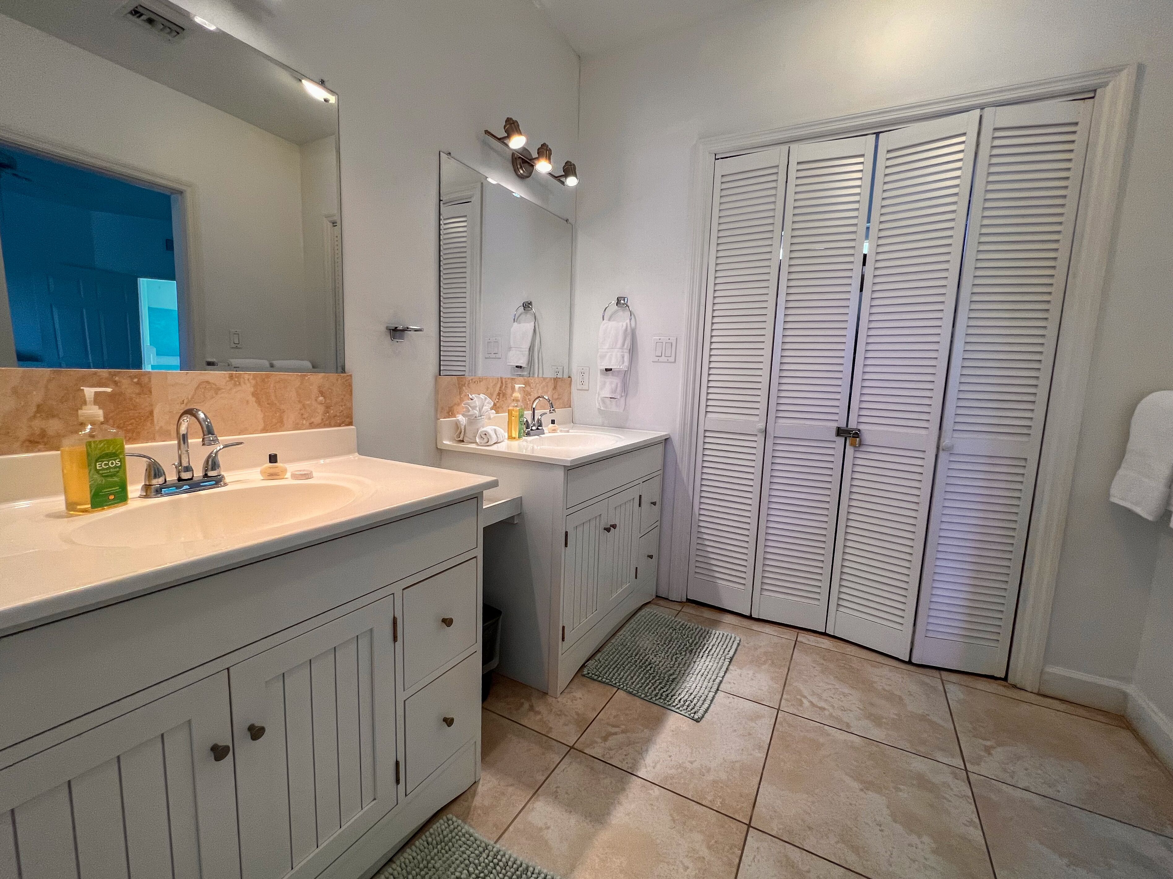 villa, 3 bedrooms, private pool, garden view | bathroom | shower, free toiletries, hair dryer, towels