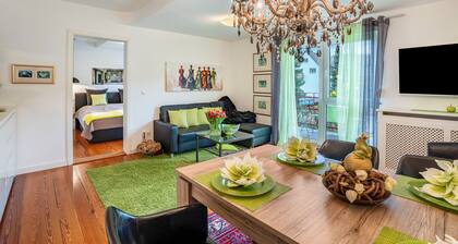 Haustierfreundliche Ferienwohnung 'Lichtentaler Allee' mit Balkon und WLAN