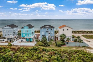 Exterior - 'Skip To The Good Part" - Oceanfront Home w/ Pool, 4 Bedrooms / 3.5 Bathrooms (Holden Beach)