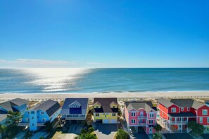 Exterior - "Goin' Coastal" - Oceanfront Home, 4 Bedrooms / 4.5 Bathrooms (Holden Beach)