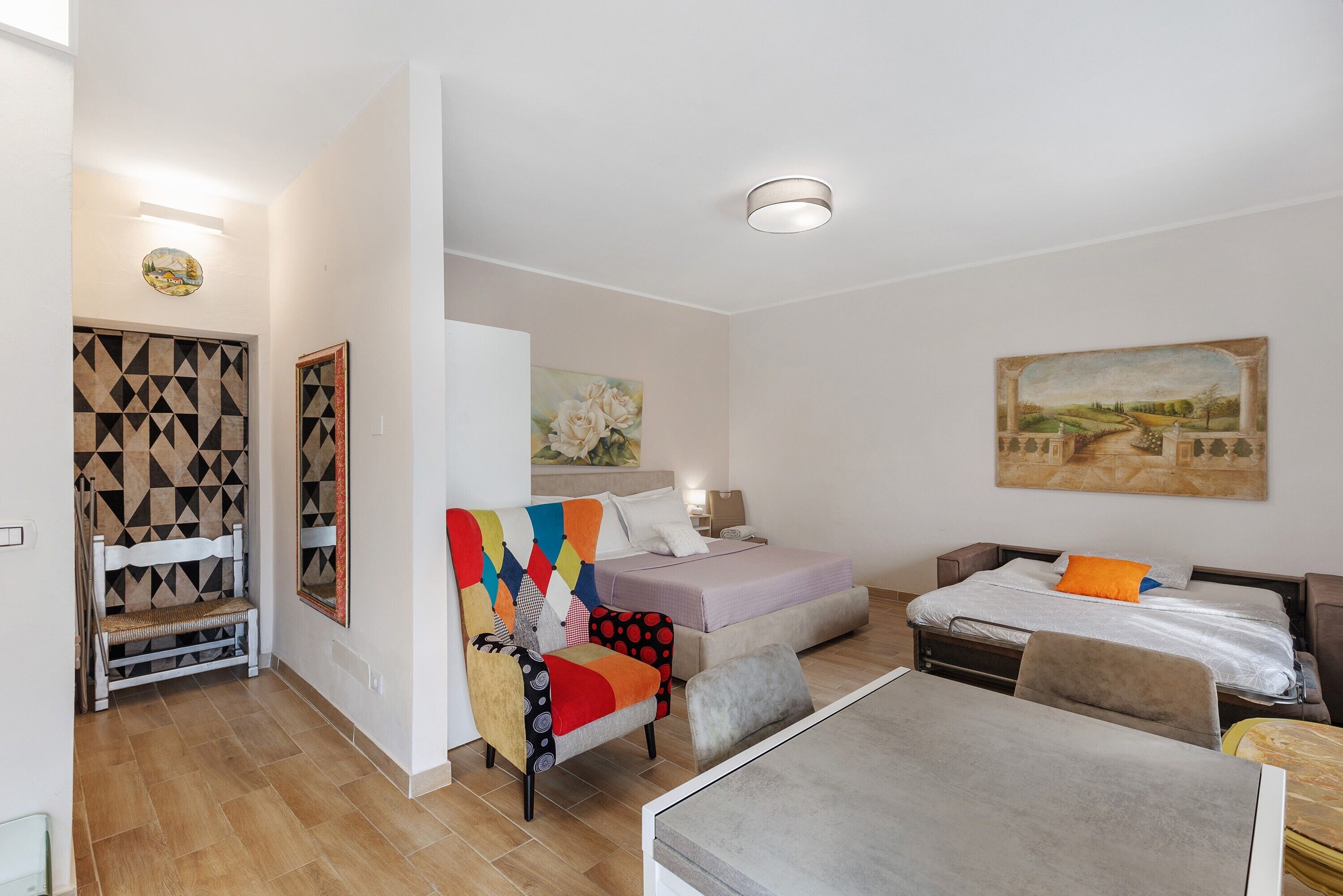 1 Schlafzimmer, Bügeleisen/Bügelbrett, kostenloses WLAN, Bettwäsche