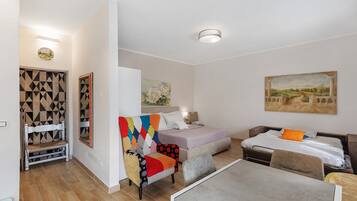 1 Schlafzimmer, Bügeleisen/Bügelbrett, kostenloses WLAN, Bettwäsche