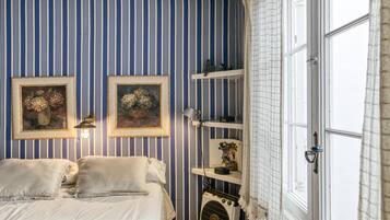 4 dormitorios, tabla de planchar con plancha, wifi gratis y ropa de cama