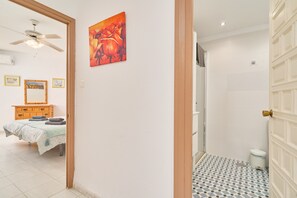 1 bedroom, free WiFi, bed sheets - Large 1-bed Apartment with Shared Pool, Garden, A/C & Wi-Fi (Nerja)