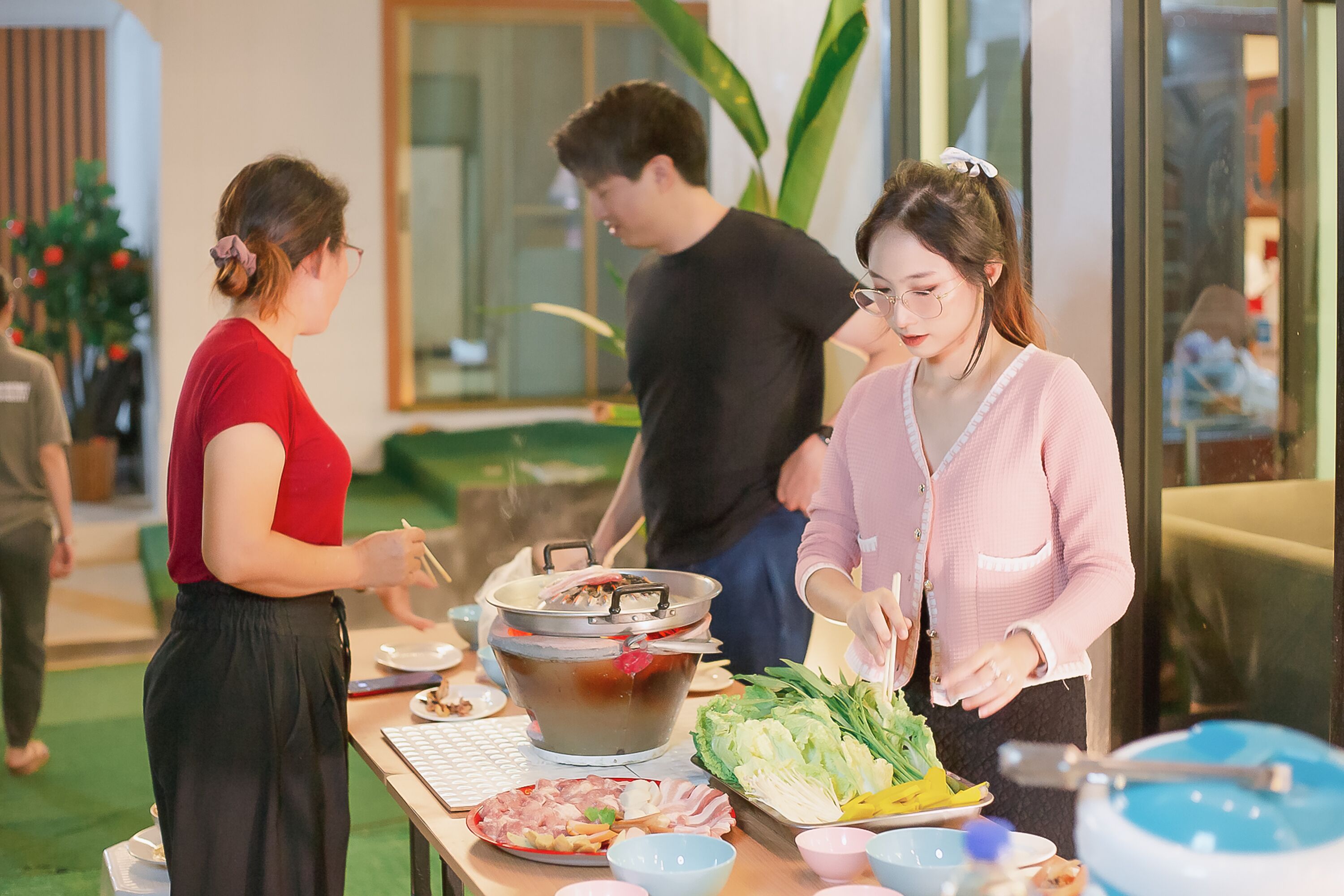 Udendørs spisemuligheder