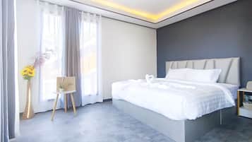 Deluxe with Mountain Room | Bộ đồ giường cao cấp, bàn, truy cập Internet không dây miễn phí