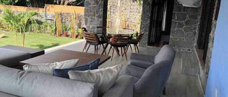 Restauration en plein air