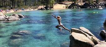 Zephyr Cove 2 bedroom peek a boo view home for Tahoe Adventures
