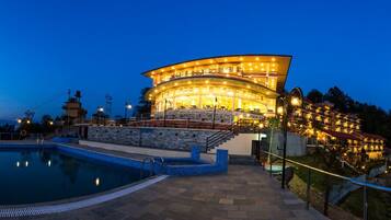 Voorkant van accommodatie