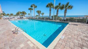 Indoor pool, a heated pool