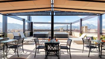 Terrasse sur le toit