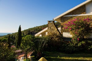 Property grounds - Villa Monte Bianco - A dream with a sea view (Castiglione della Pescaia)