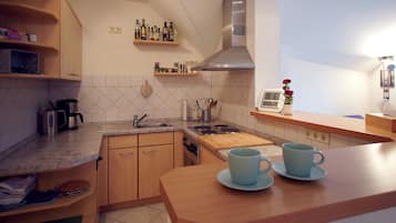 Kühlschrank, Ofen, Herdplatte, Geschirrspüler