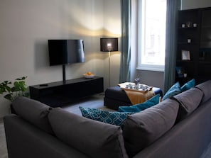 Apartamento luxo | Área de estar