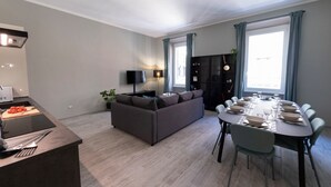Living area - The Best Rent-Flat near Termini Station (Rome)