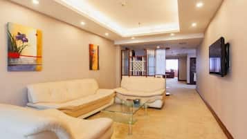 Minibar, desk, iron/ironing board, rollaway beds