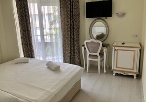 Economy Double Room | Memory foam beds, desk, laptop workspace, iron/ironing board - Q Business Hotels (Antalya)
