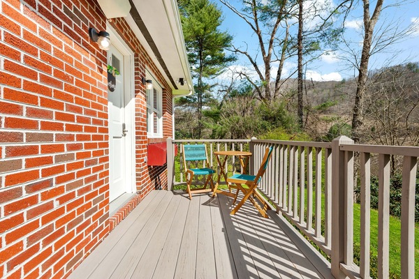 Sip some coffee with a view!