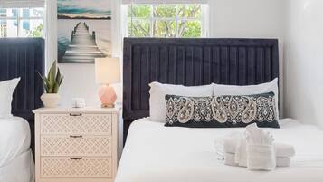 1 bedroom, iron/ironing board, travel crib, WiFi