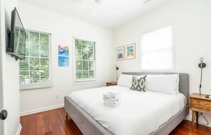 6 bedrooms, iron/ironing board, travel crib, WiFi