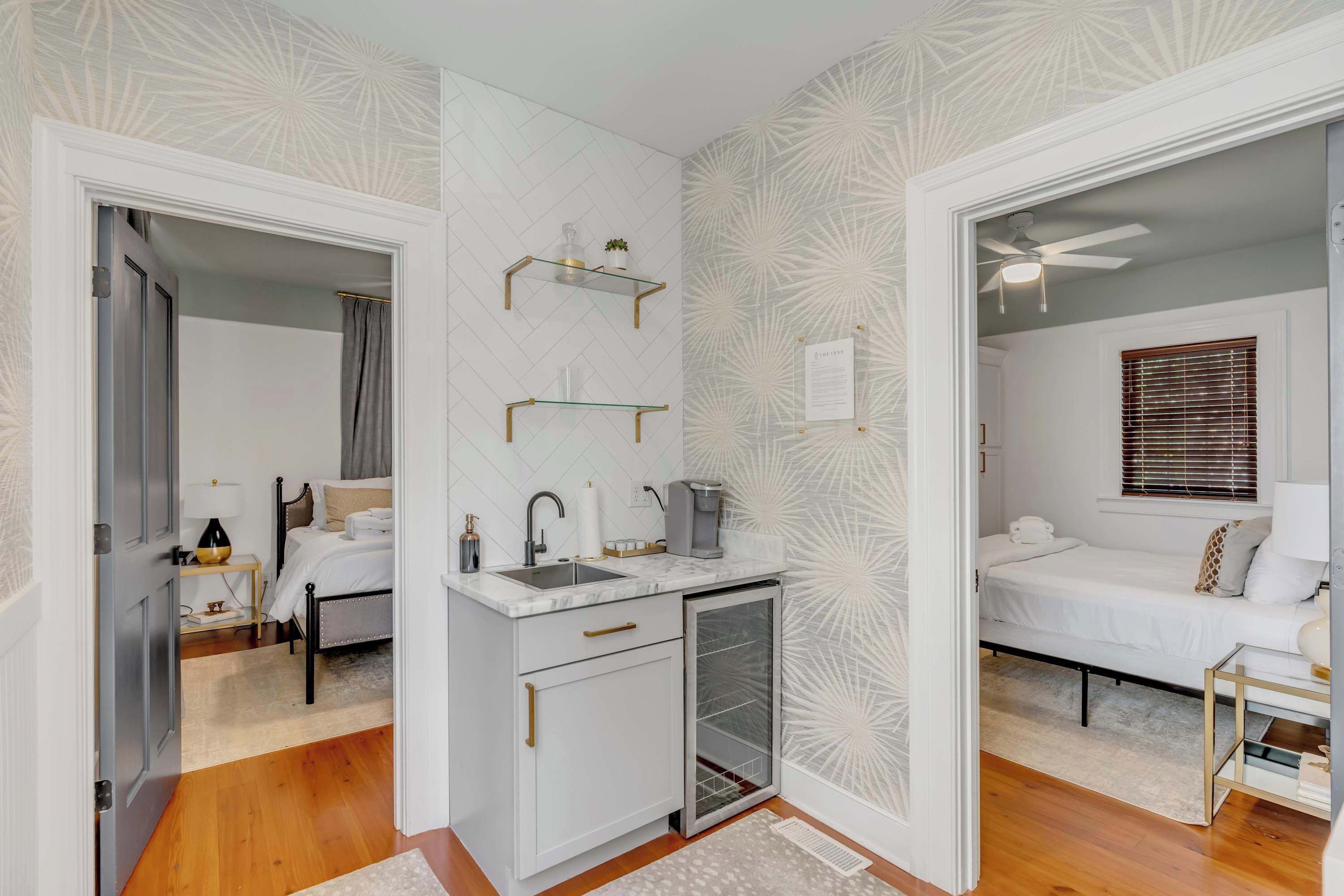 4 bedrooms, iron/ironing board, travel cot, WiFi