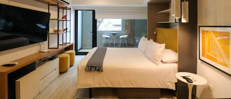 Business Single Room | Free WiFi, bed sheets