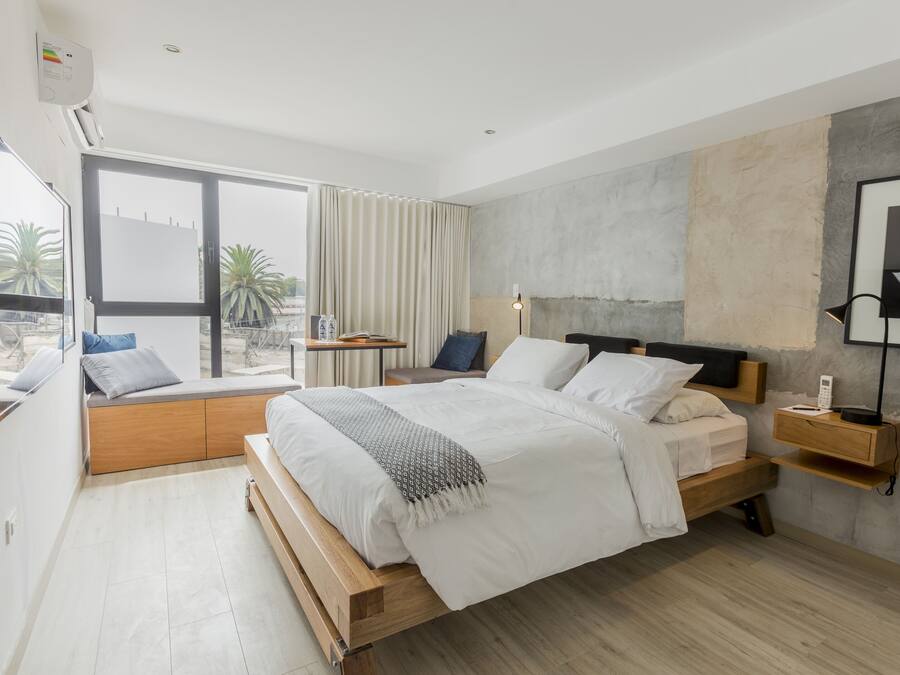 Premium bedding, free WiFi, bed sheets