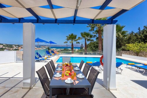 Villa Almyrida View by Villa Plus