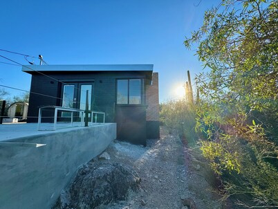 Tiny Mountain View Sauna Cabin near Saguaro National Park Tucson