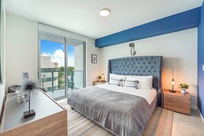 1 habitación, tabla de planchar con plancha, cuna de viaje y wifi 