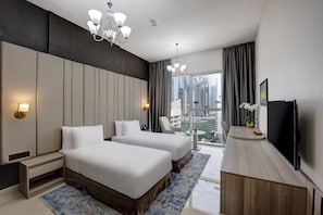 Premium Studio With Marina View | 1 bilik tidur, peti besi dalam bilik 