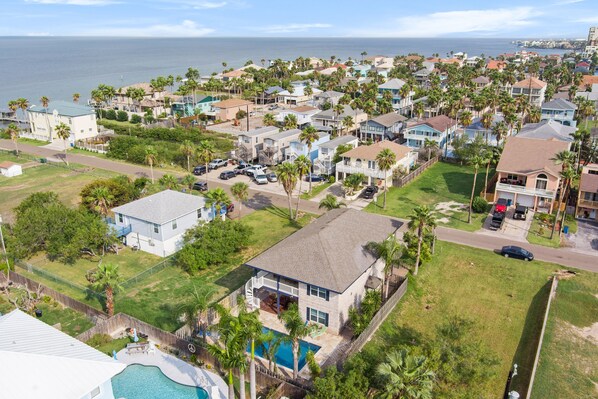 Exterior - Whale House Private Pool close to the Beach (South Padre Island)