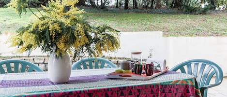 Restauration en plein air