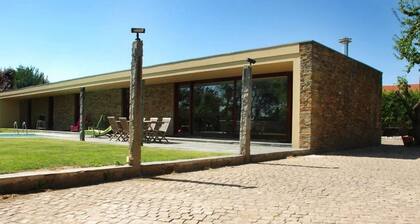 Modern architecture, countryside, spacious, bright, pool, barbecue and billiards