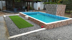 Alberca al aire libre 