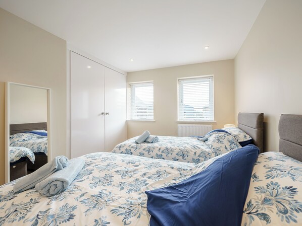 2 bedrooms, free WiFi, bed sheets, wheelchair access