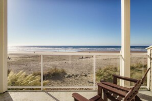 Aan het strand