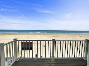 On the beach