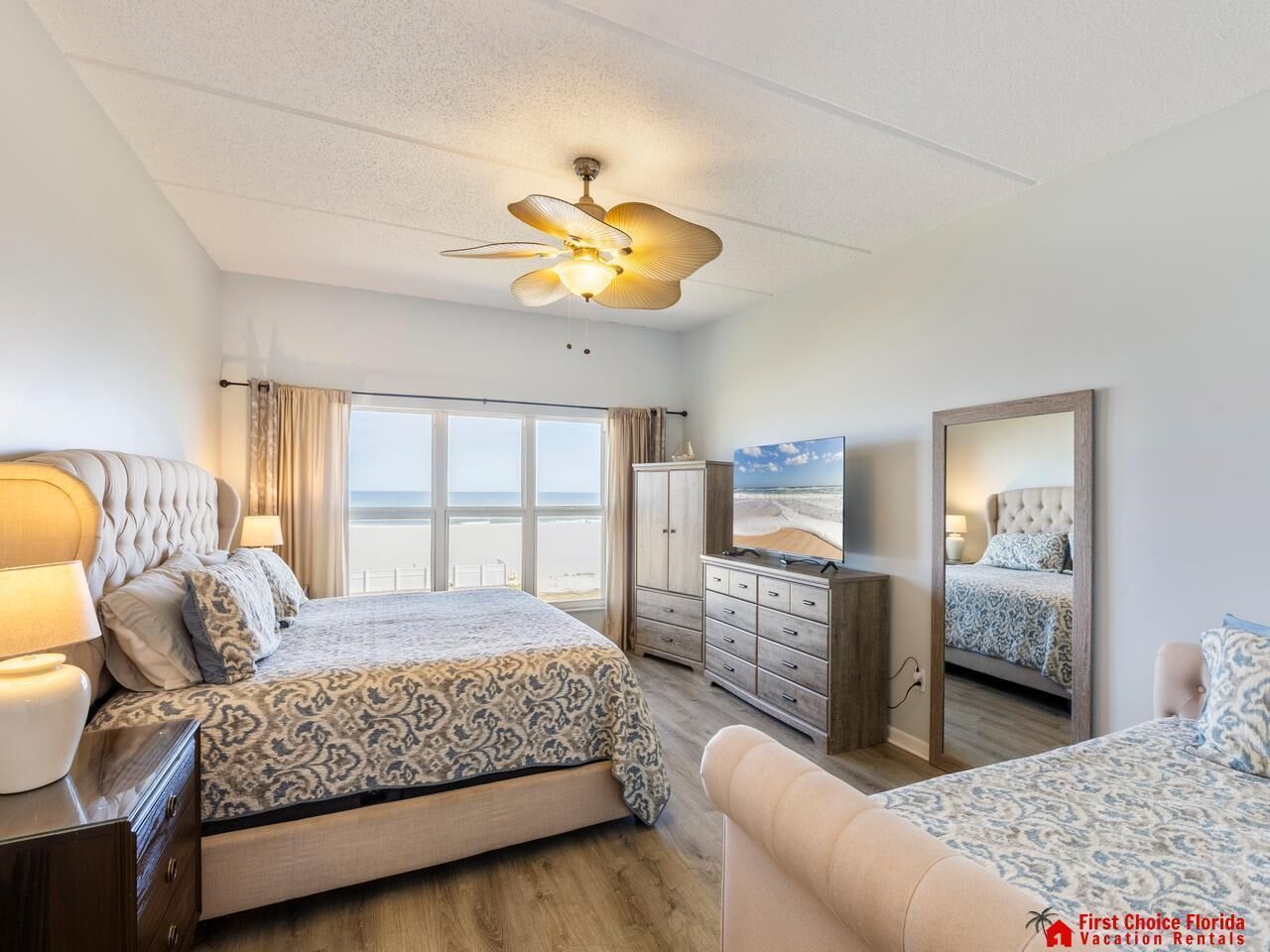 2 slaapkamers, een strijkplank/strijkijzer, wifi, beddengoed