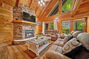 Smart-TV, Kamin, Streaming-Dienste