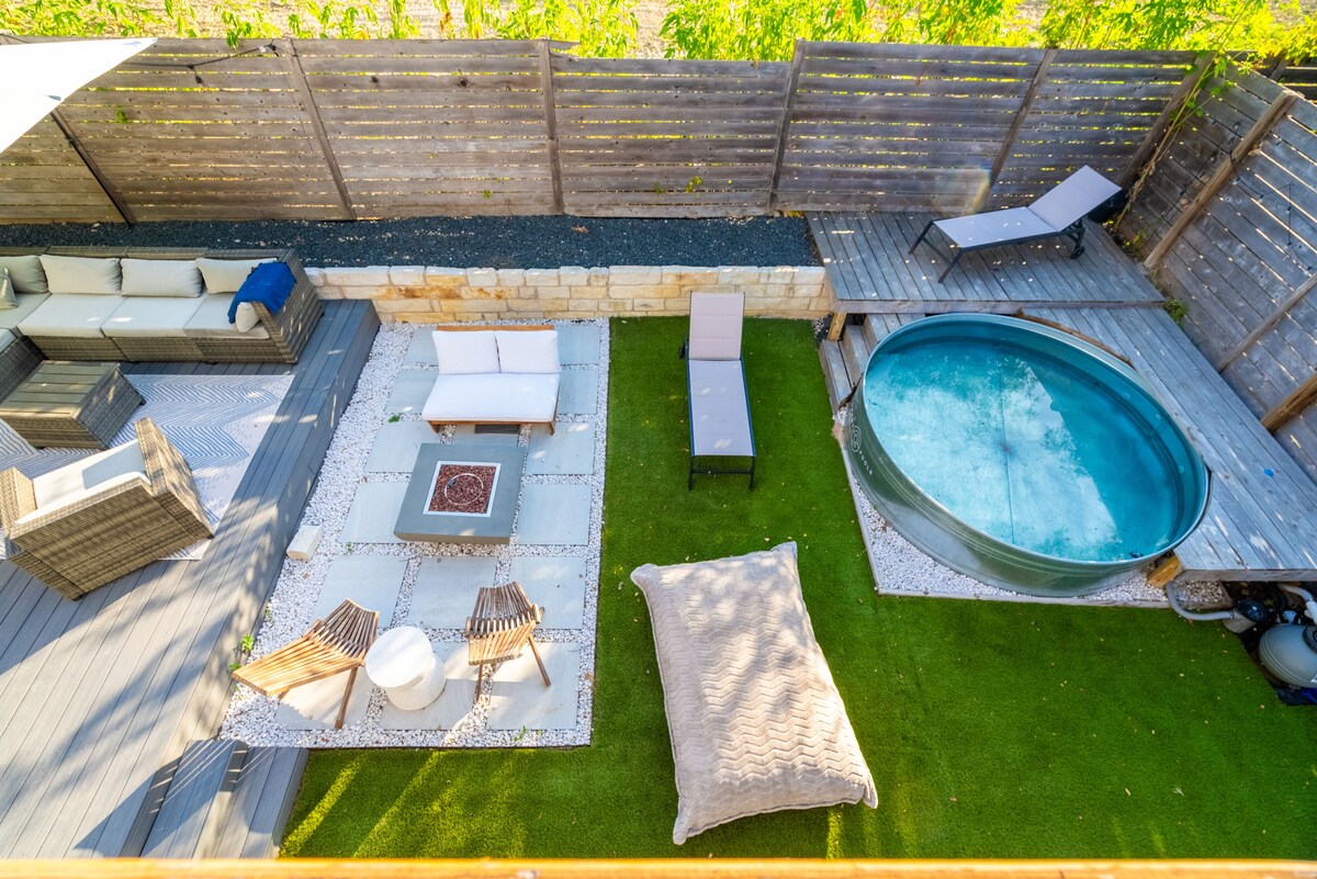 Photo 19 of Modern sanctuary with pool, firepit & BBQ! Perfect for remote work & families!
